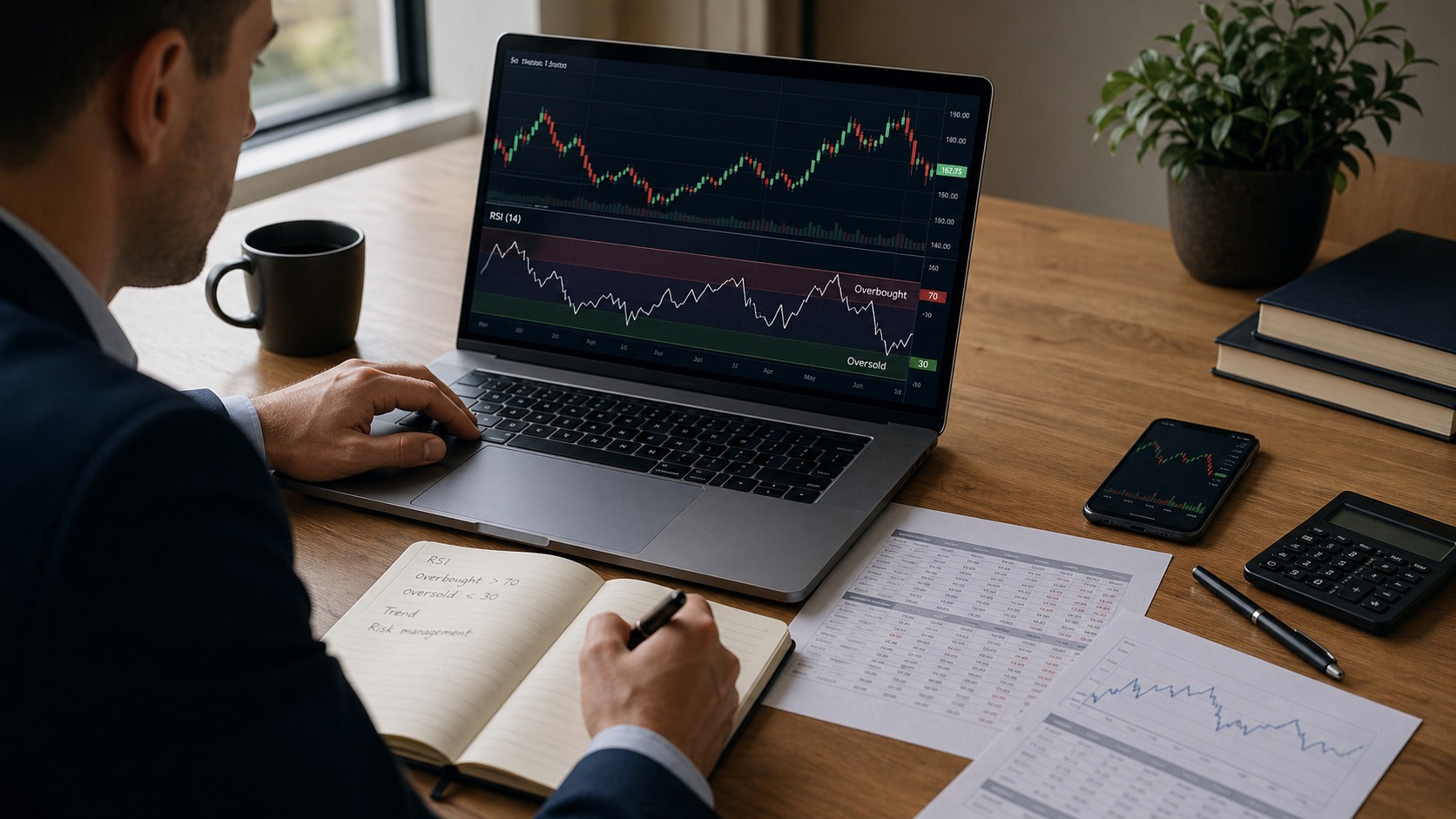 RSI индикатор: как искать перекупленные и перепроданные акции