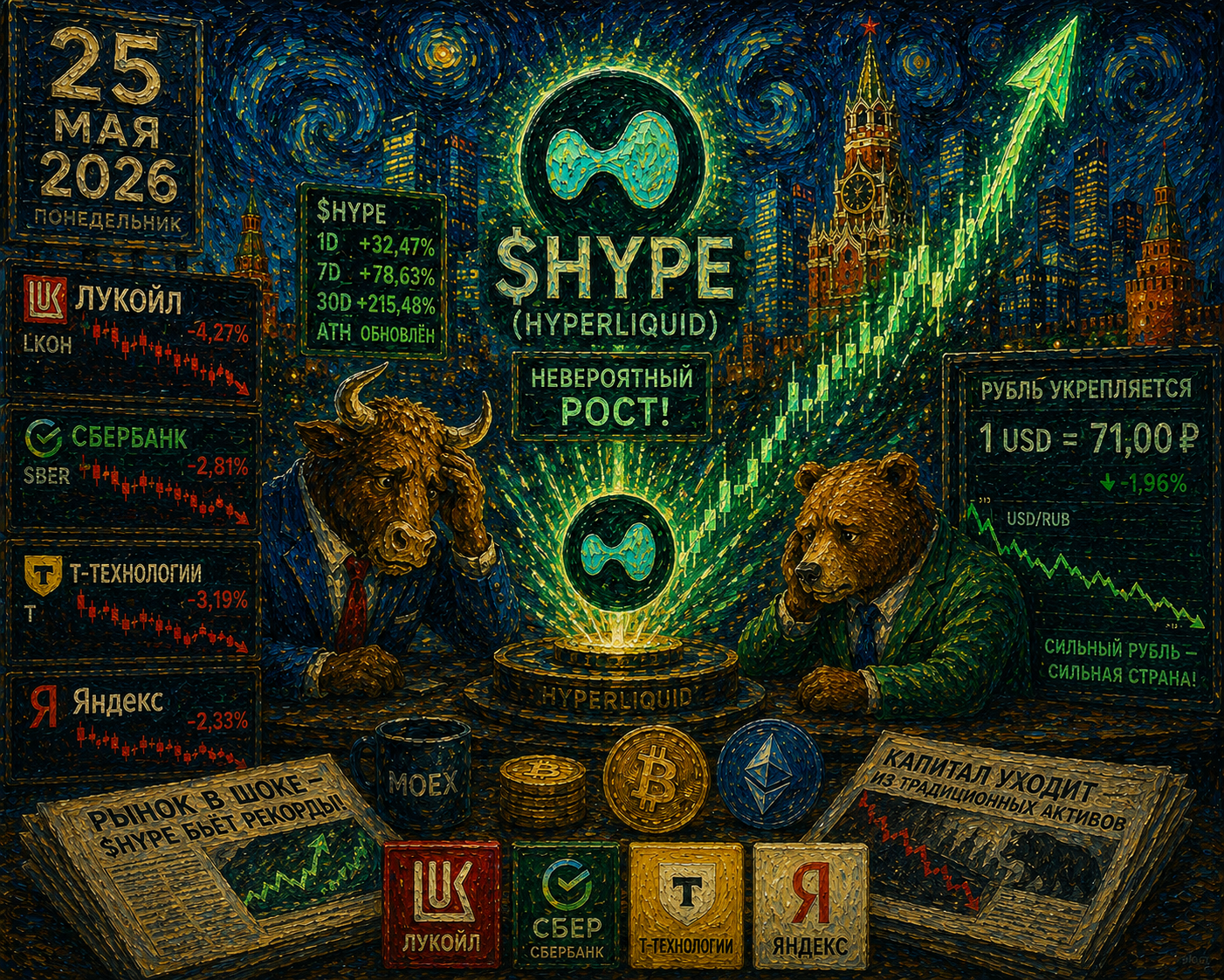 Hyperliquid покоряет вершины. Еженедельный #1